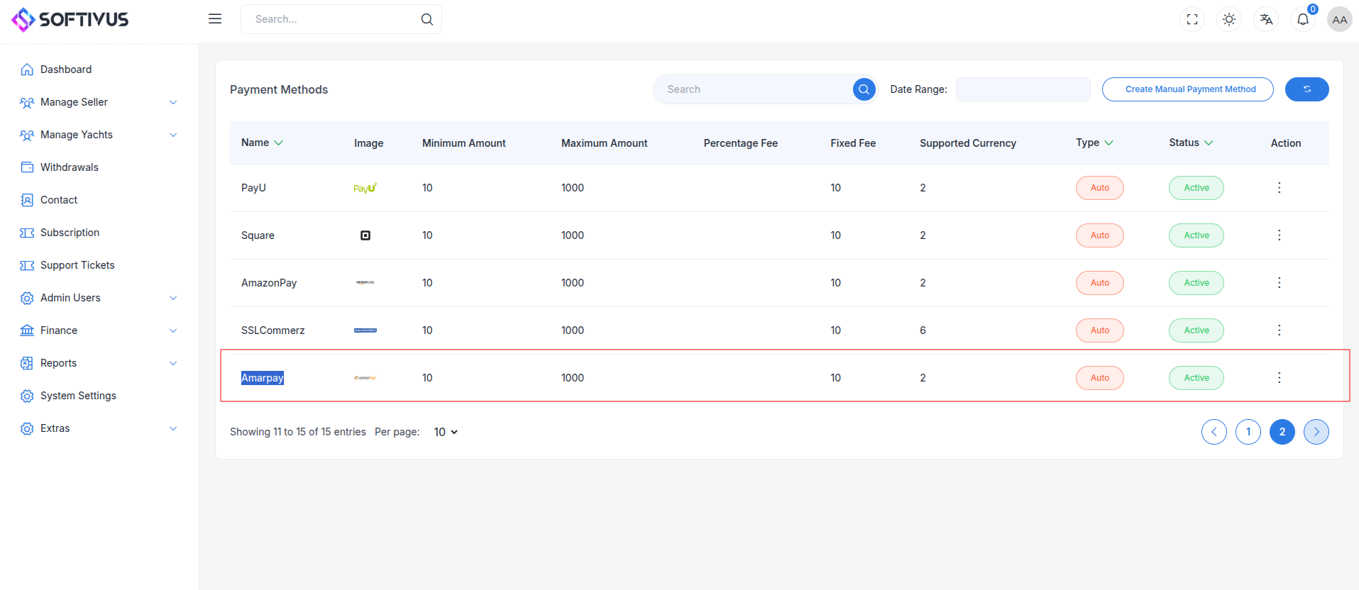 aamarPay API Keys